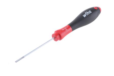 00685 Wiha Slotted  Screwdriver, 2,5 mm Tip, 75 mm Blade, 179 mm Overall