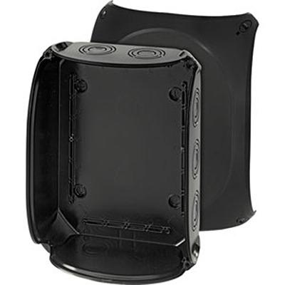 KF 3500 B HENSEL KF Series Black Polycarbonate Junction Box, IP66, IP67, IP69, 122 x 295 x 225mm