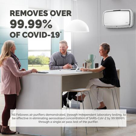 9451001 Fellowes HEPA Air Purifier, 110m², 31 dB, 36 dB, 40 dB, 47 dB, 55 dB