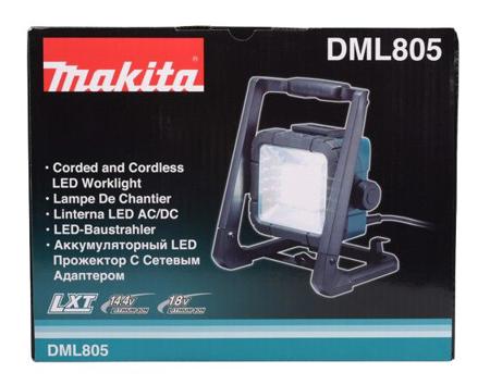 DML805 Makita Portable Work Light LED 500 mW 18 V