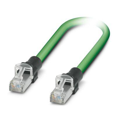 1586514 Phoenix Contact158, 40m Cat5, Green RJ45 to Male RJ45 Male, Shielded Shielded, Terminated Polyurethane Sheath