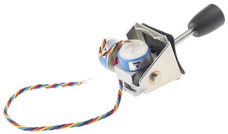 4P28-2F1E-01-00 Apem 2-Axis Potentiometer Joystick Passive, IP65