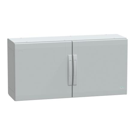 NSYPLA5103G Schneider Electric NSYPLA, Double Door Floor Standing Enclosure, 500 x 1000 x 320mm, IP65