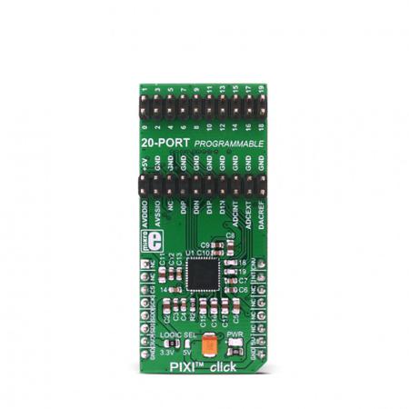 MIKROE-2817 MikroElektronika  PIXI Click Development Module Signal Conversion Development Tool