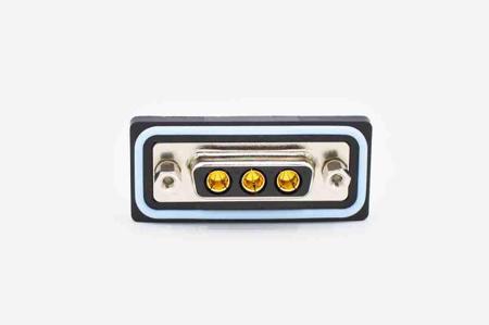 CDFS3W3203L211 Norcomp CDFS 3 Way Panel Mount Solder D-sub Connector Socket, 2.77mm Pitch, with 4-40 Screw Locks