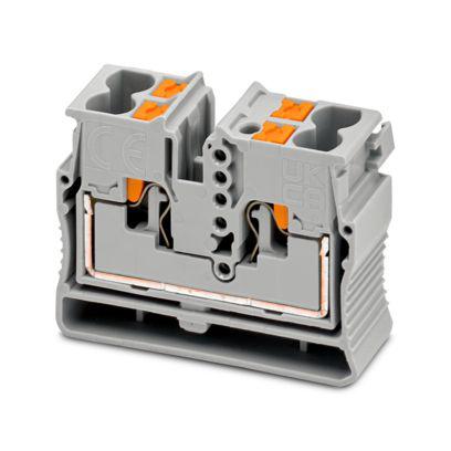 1429280 Phoenix Contact  Grey, 0.14 → 4mm², Push In Termination