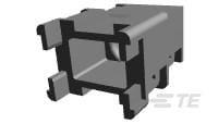 207600-1 6 Way Strain Relief Kit for use with Metrimate Square Grid Plugs & Receptacles