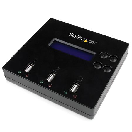 USBDUP12 StarTech.com USB 2.0 Hard Drive Dock Duplicator for 3 Drives USB Flash Drive Hard Drive