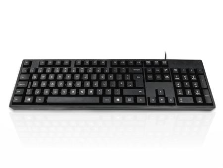 KYBAC276-3UBK Ceratech  Wired USB Keyboard, QWERTY (UK), Black