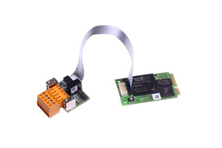 CIFX 90E-CC\NHS\F Hilscher 1 Mini PCI Express 5 Pin COMBICON Serial Card