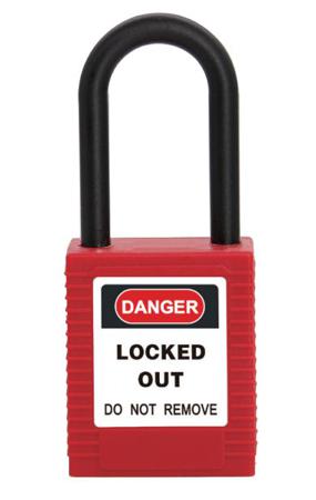 217-694 RS PRO Key Nylon Padlock, 6mm Shackle, 40mm Body
