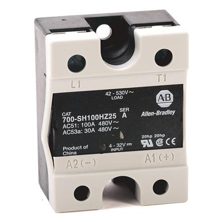 700-SH75HA24 Allen Bradley 700-SH Series Solid State Relay, 75 A Load, DIN Rail, Panel Mount, 480 V ac/dc Load, 32 V ac/dc Control