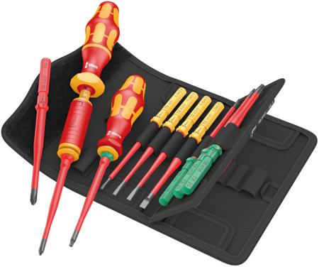 05006609001 Wera Insulated Screwdriver, 16-Piece