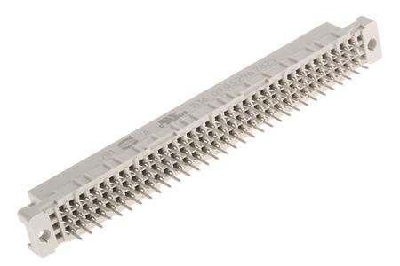 09032967825 HARTING 96 Way 2.54mm Pitch, Type C Class C3, 3 Row, Straight DIN 41612 Connector, Socket