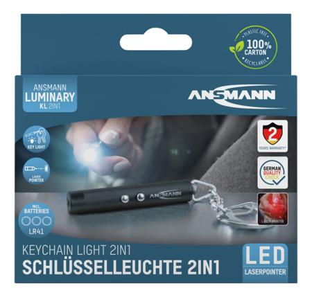 1600-0270 Ansmann Laser Pointer with Red Dot