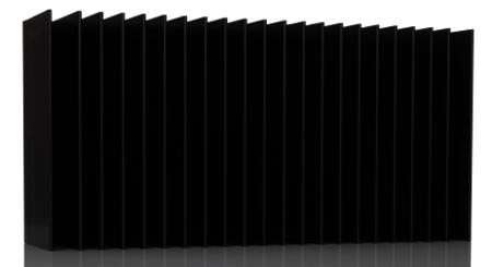 903-3103 RS PRO Heatsink, Universal Rectangular Alu, 0.09°C/W, 150 x 300 x 83mm, PCB Mount