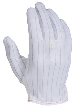 218-543 RS PRO White Polyester Waterproof Work Gloves, Size S, Polyurethane Coating