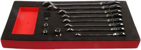 125-3051 RS PRO 12-Piece Spanner Set, 8 → 19 mm, Steel