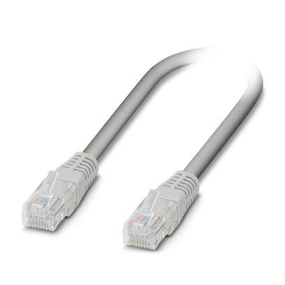 1413086 Phoenix Contact, 500mm Cat5, Grey, Shielded Shielded, Terminated PVC Sheath