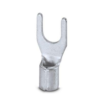 3240149 Phoenix Contact Uninsulated Fork Terminal, 13AWG to 9AWG, Silver
