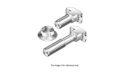 3842523925 Bosch Rexroth M6 Collar Nut, Connecting Component, Strut Profile 30 mm, Groove Size 8mm