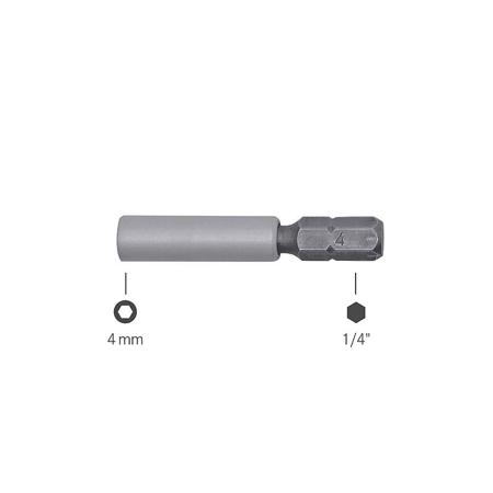 4-564 Bernstein  1/4 Hex Bit Adapter, 42.5 Overall