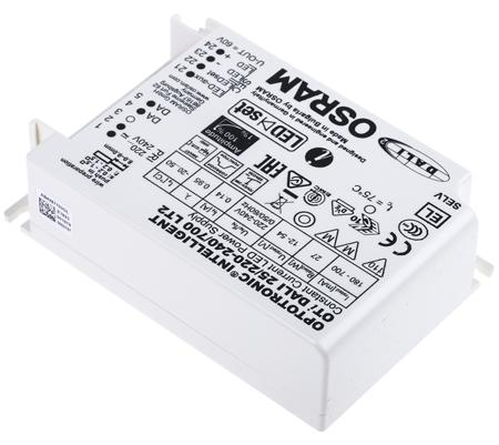 OTi-DALI-25-220-240-700-LT2 Osram OTi DALI 25/220-240/700 LT2, Constant Current Dimmable LED Driver Module 27W 12 → 54V 700mA