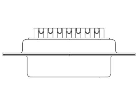 F09S0G1 / 1727040078 FCT from Molex 172704 9 Way Panel Mount D-sub Connector Socket, 2.84mm Pitch