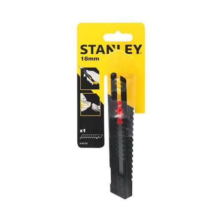0-10-151 Stanley Retractable 18mm Light Duty Knife Snap-off Blade