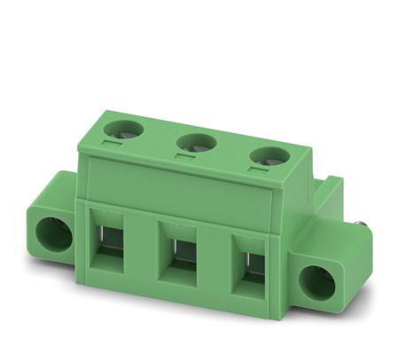 1858772 Phoenix Contact, 7.62mm Pitch, GMSTB 2.5/ 3-STF-7.62, 3 Way, , Pluggable Terminal Block, Plug, Cable Mount, Screw