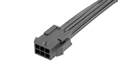2147572061 Molex 6 Way Male Micro-Fit 3.0 to 6 Way Male Micro-Fit 3.0 Wire to Board Cable, 150mm