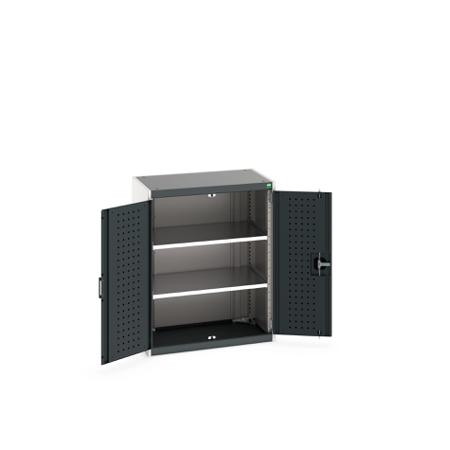 40012078-19V Bott 2 Door Sheet Steel Floor Standing Cupboard, 800 X 525 X 1000mm