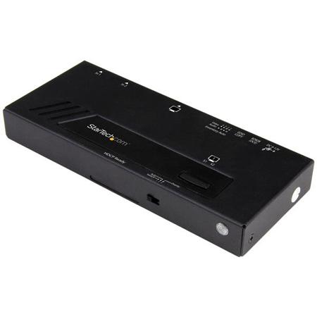 VS221HD4KA StarTech.com 2 Port 1 Input 2 Output HDMI Switch  - up to 4K