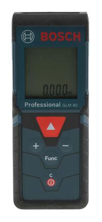 0601072900 Bosch GLM 40 Laser Measure, 0.15 → 40m Range, ±1.5 mm Accuracy