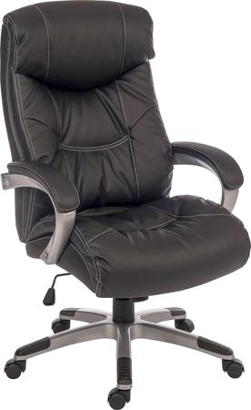 180-9720 RS PRO Black Faux Leather Executive Chair
