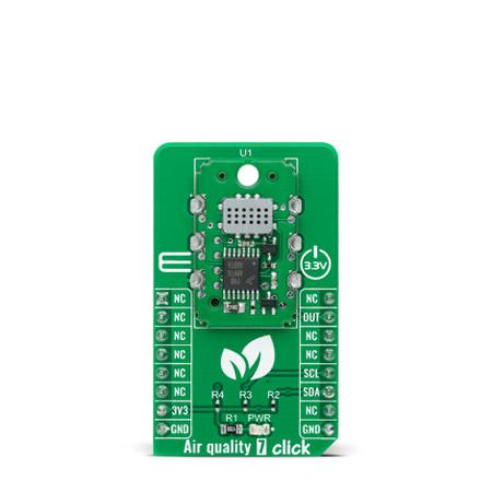MIKROE-4196 MikroElektronika Sensor Add-On Board for MiCS-VZ-89TE mikroBUSTM Socket