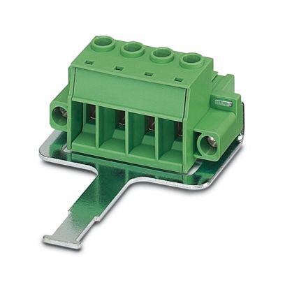 1737530 Phoenix Contact PCB Terminal Block, 3-Contact, 10.16mm Pitch, Push-In, 1-Row, Screw Termination