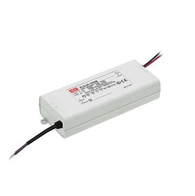 PLD-60-1050B MEAN WELL LED Driver, 63V Output, 60W Output, 1.05A Output, Constant Current Dimmable