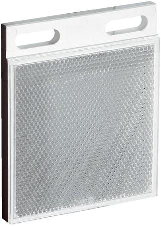 P250F Sick Sensor Reflector for use with Laser Retroreflective Sensor, 47 x 47 mm Square
