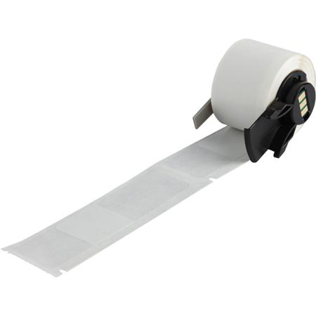M6-209-427-RO Brady B-427 White, Transparent Label, 25.40mm Width, 27.94mm Height, 50 Qty