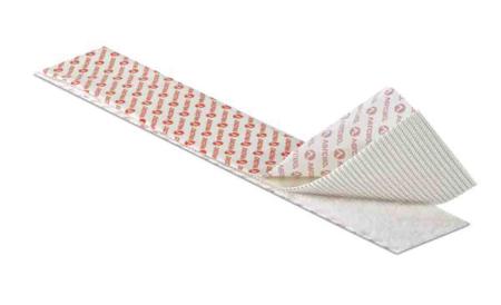 VEL-EC60244 Velcro White Hook & Loop Tape, 50mm x 5m