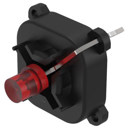70-820.2S EAO , Red PCB LED Indicator, Single LEDs, PCB 2