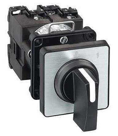 K1D002ULH 2 positions 45 °, 315 ° Rotary Cam Switch, 690 V ac, 5.6 A @ 230 V ac, Handle