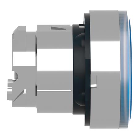 ZB4BH063 Schneider Electric XB4 Series, Blue Push Button Head, Push Push, 22mm Cutout