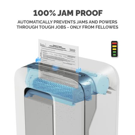 5160101 Fellowes Powershred LX201 22L Micro Cut Shredder Sheet Shreading