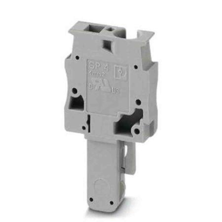 3042887 Phoenix Contact, 6.2mm Pitch, Combi Pluggable Solutions, Pluggable Terminal Block, Plug, DIN Rail, Spring Cage