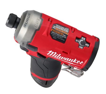 M12FQID-202X Milwaukee 1/4 in 12V2Ah Cordless Impact Wrench