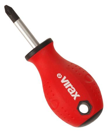 341801 Virax Hex Magnetic Screwdriver, PZ2 Tip, 38 mm Blade, 106 mm Overall