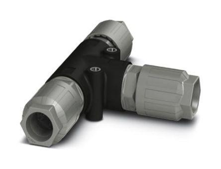 1411419 Phoenix Contact QUICKON QPD Series T Distributor, 3 Way