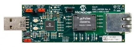 EVB-LAN7850 Microchip Evaluation Evaluation Board Evaluation Kit Evaluation Board for LAN7850